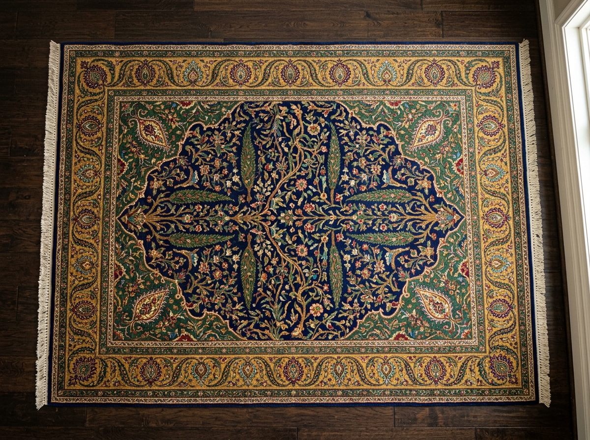 The 1892 Tabriz Royal Silk Heirloom